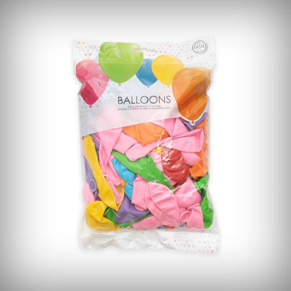 100 Luftballons Farb-Mix 30 cm
