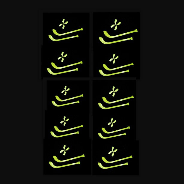 1 Pack. X-Brillen-Gestelle (10 Stück)