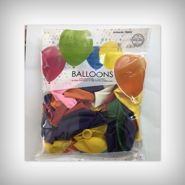 50 Luftballons Farb-Mix 30 cm