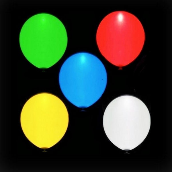 5 LED Ballons Mix