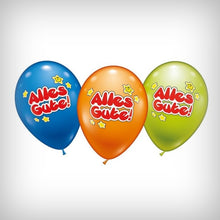 Laden Sie das Bild in den Galerie-Viewer, 6 Ballons &quot;Alles Gute&quot;
