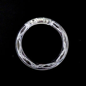 1 LED Armreif "Twisted Style" (Farbauswahl)
