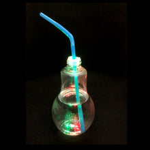 Laden Sie das Bild in den Galerie-Viewer, 1 LED Glas in Glühbirnen-Form 400 ml multi
