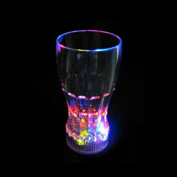 1 LED Cola Glas multicolor 300 ml