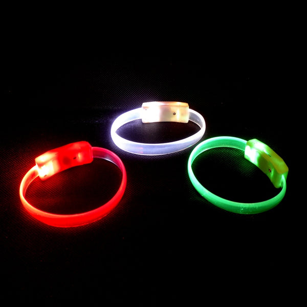 1 LED Crystal Armband schmal (Farbauswahl)