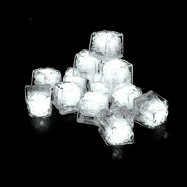 1 LED Eiswürfel WEISS