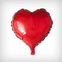 Laden Sie das Bild in den Galerie-Viewer, 1 Folienballon &quot;Herz&quot; in ROT 45 cm
