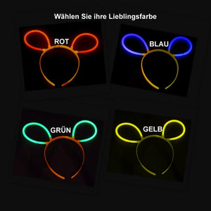 1 Knicklicht-Haarreif (Farbauswahl)