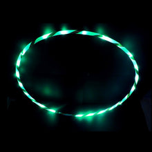 Laden Sie das Bild in den Galerie-Viewer, 1 LED Hula Hopp Reifen GRÜN
