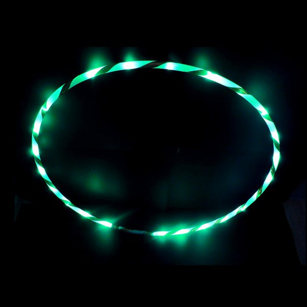 1 LED Hula Hopp Reifen GRÜN