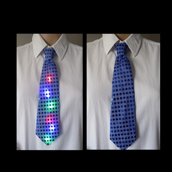 1 LED Krawatte (Farbauswahl)