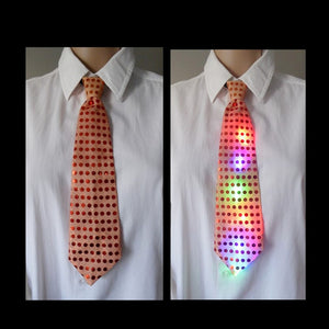 1 LED Krawatte (Farbauswahl)