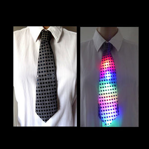 1 LED Krawatte (Farbauswahl)