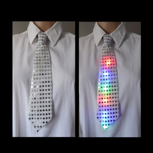 1 LED Krawatte (Farbauswahl)