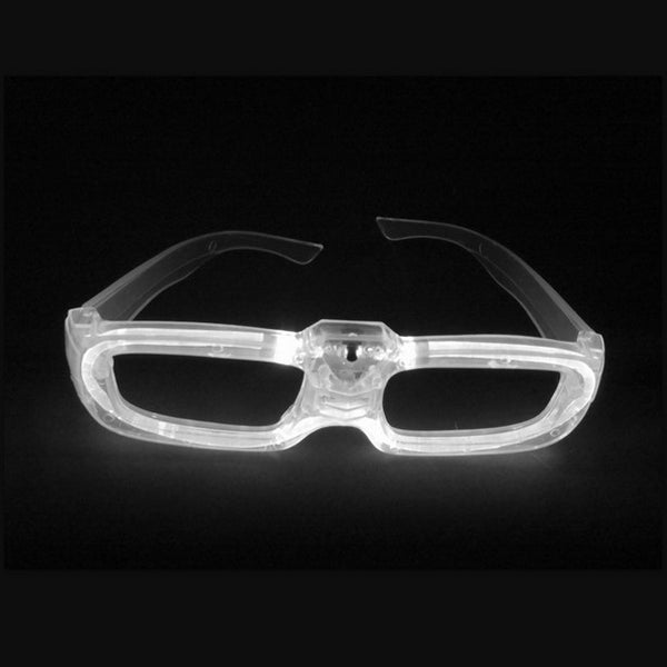 1 LED Brille in 4 verschiedenen Farben