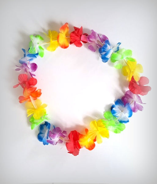 1 LED Hawaiikette multicolor