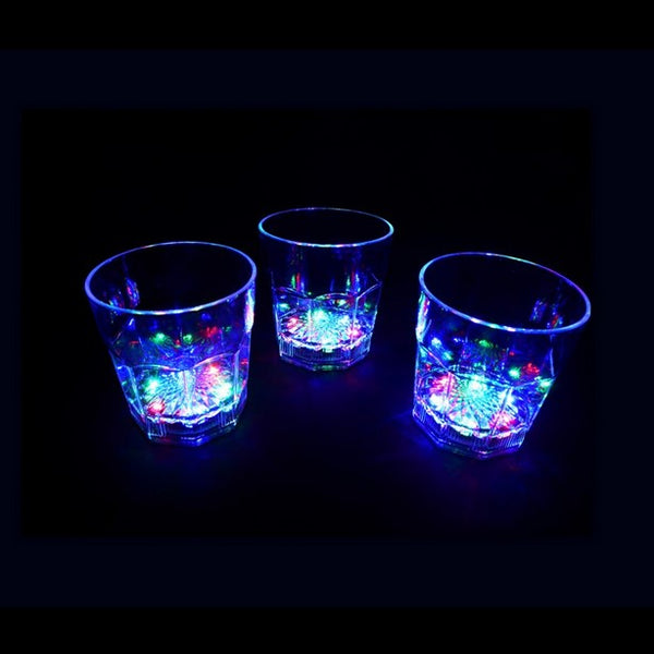 1 LED Whisky-Glas multicolor 250 ml