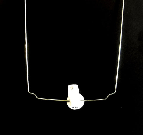 1 LED Lampion WEISS 35 cm