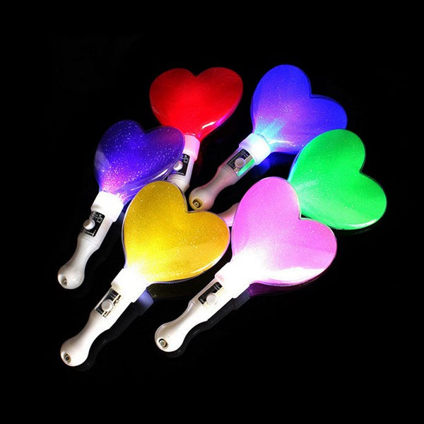1 LED Leuchtstab Herz (Farbauswahl)