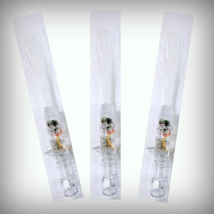 1 Leuchtwedel mit transparentem Griff MULTICOLOR