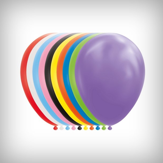50 Luftballons Farb-Mix 30 cm