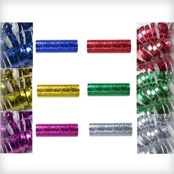 1 Rolle Luftschlangen Holographic (Farbauswahl)