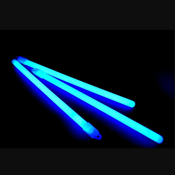 25 Mega Knicklichter 250 x 10 mm in BLAU - BULK