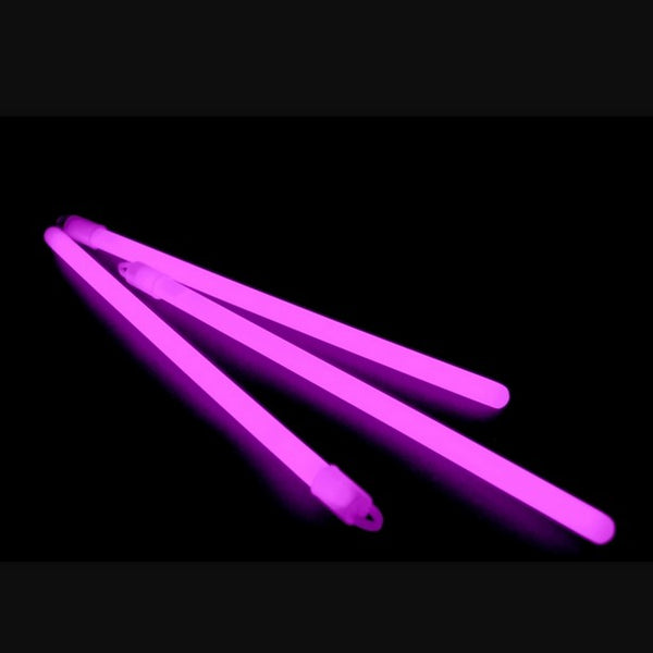 25 Mega Knicklichter 250 x 10 mm in PINK - BULK