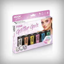 Laden Sie das Bild in den Galerie-Viewer, Iridescent Fine Glitter Gel-Set
