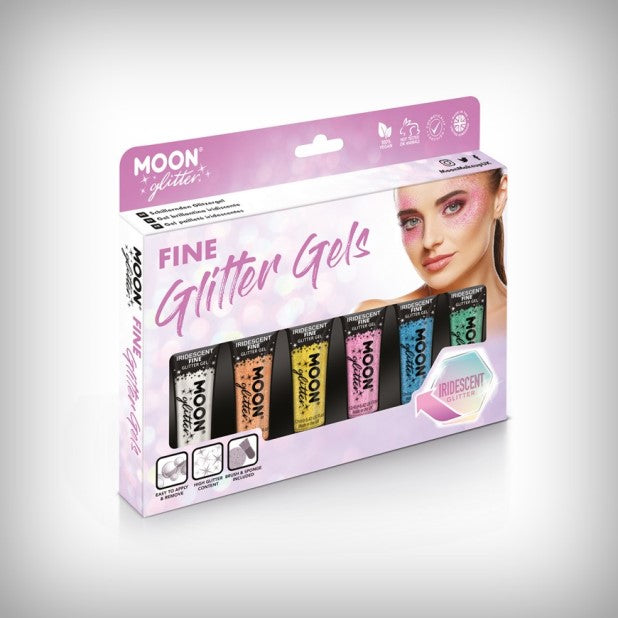 Iridescent Fine Glitter Gel-Set