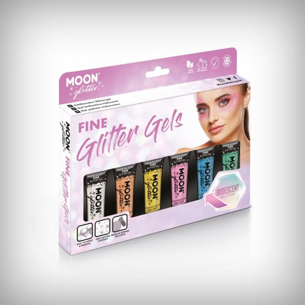 Iridescent Fine Glitter Gel-Set