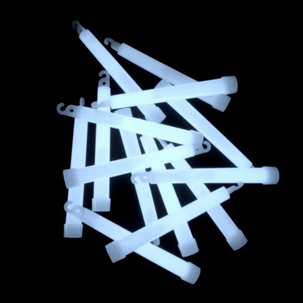 25 Power Knicklichter 150 x 15 mm in WEISS - Bulk