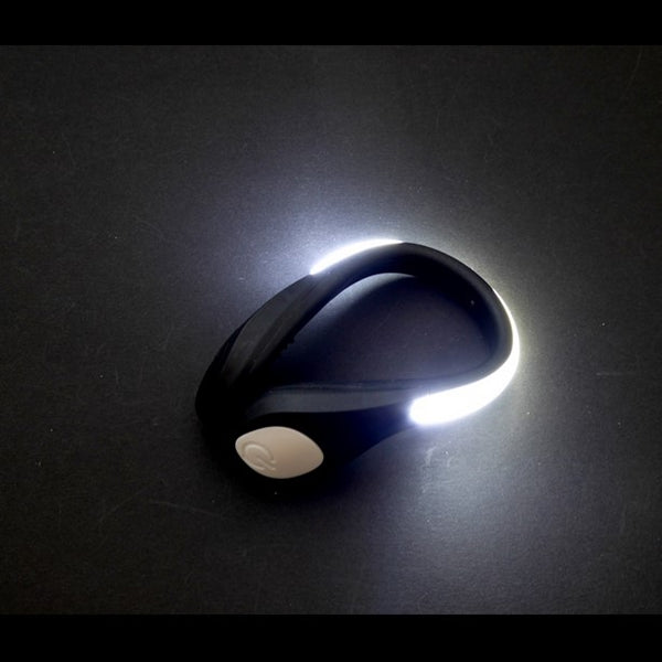 1 LED Schuh-Clip WEISS