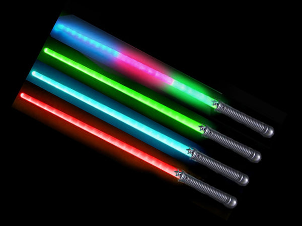 1 LED Laser Schwert MULTICOLOR