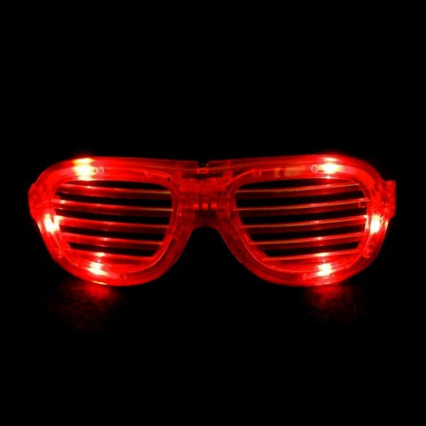 LED Shutter-Brille in ROT