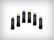 Laden Sie das Bild in den Galerie-Viewer, Neon UV Glitter Lippenstift in verschiedenen Farben
