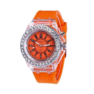 1 LED Quarz Uhr (Farbauswahl)