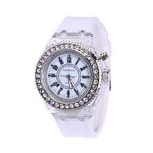 Laden Sie das Bild in den Galerie-Viewer, 1 LED Quarz Uhr (Farbauswahl)
