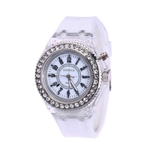 1 LED Quarz Uhr (Farbauswahl)