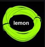 Laden Sie das Bild in den Galerie-Viewer, EL Wire Leucht-Schnur 3 m in LIMON
