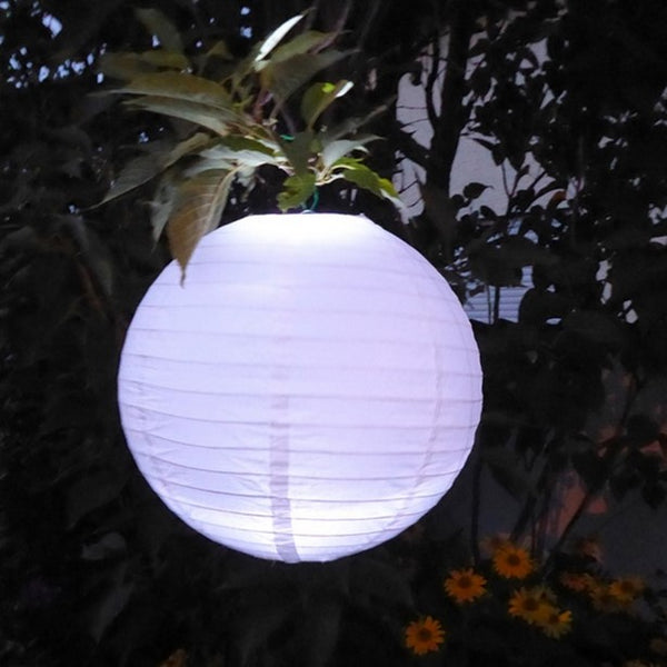 1 LED Lampion WEISS 35 cm
