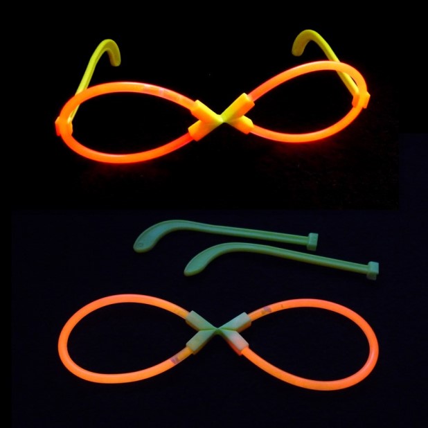 1 X-Brille in ORANGE